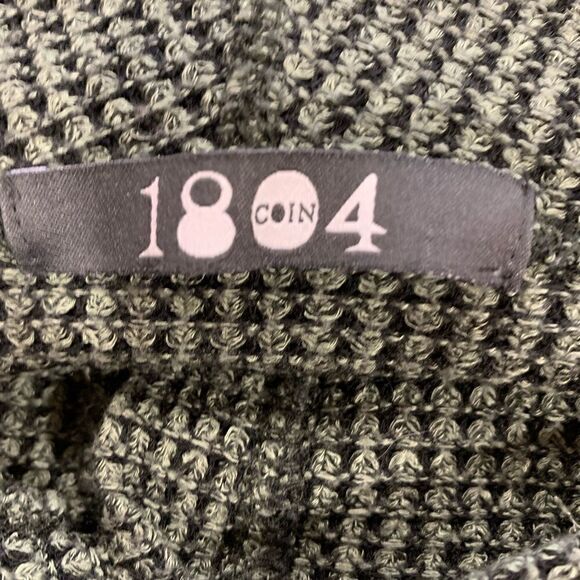 1804 Coin | Anthropologie Waffle Knit Hoodie Drawstring - Picture 2 of 8